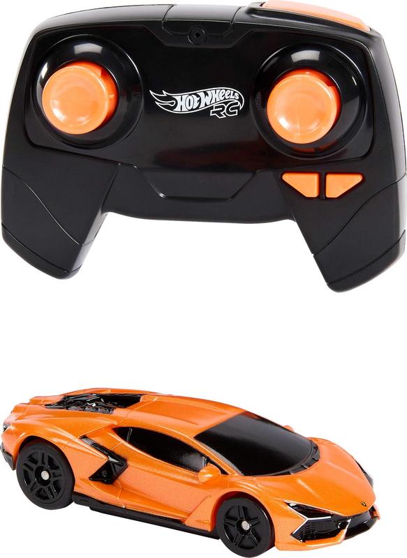 Carro de brinquedo RC Hot Wheels Lamborghini Revuelto escala